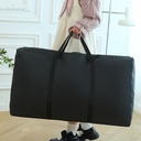 شنطة تخزين جامبو تحمل حتي 100 لتر وتربروف للملابس والبطاطين والوسائد وألعاب الأطفال بسوستة ويد قابلة للطي