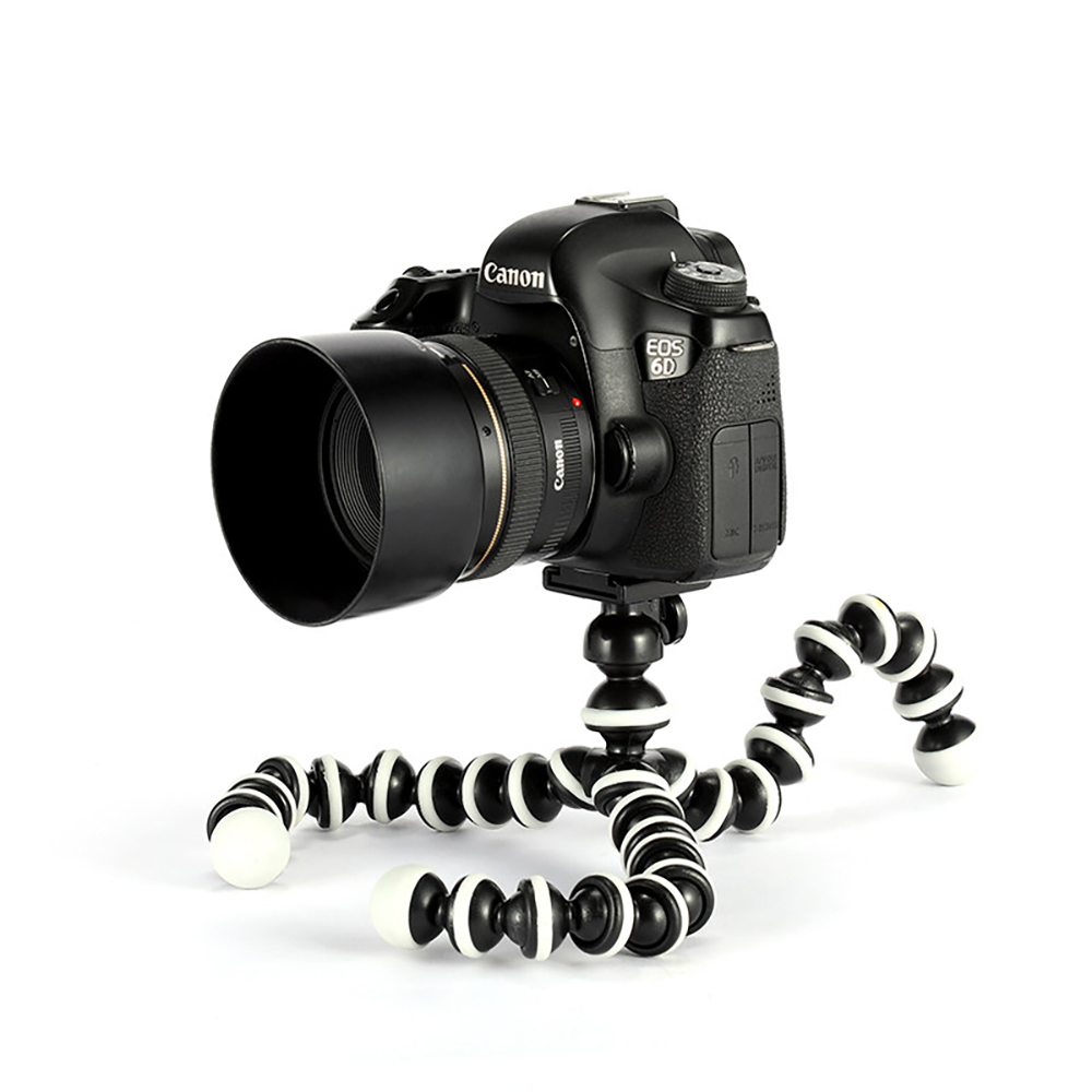 ترايبود 3*1 حامل موبايل و رنج لايت و مايك بثلاث ارجل قابلة للطي مع ريموت للتحكم عن بعد