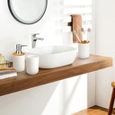 طقم حمام 6 قطع متكامل للحفاظ علي ترتيب وتنظيم الحمام بشكل شيك