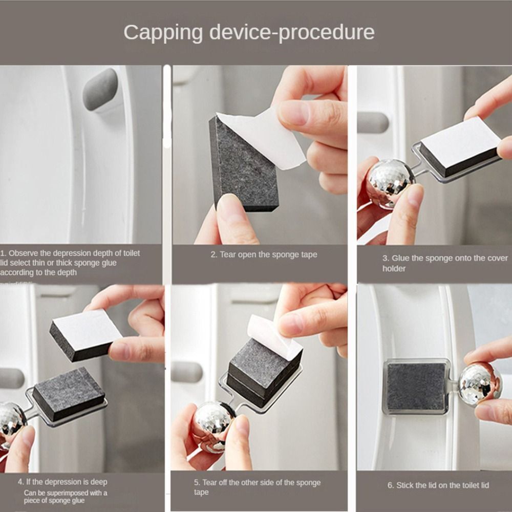 مقبض رافع لمقعد التواليت شكل وردة لتجنب لمس البكتريا والجراثيم سهل التركيب