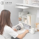 اندر شيلف معدن غير قابل للصدأ حامل للاب توب و للكتب سهل التركيب