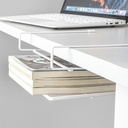 اندر شيلف معدن غير قابل للصدأ حامل للاب توب و للكتب سهل التركيب