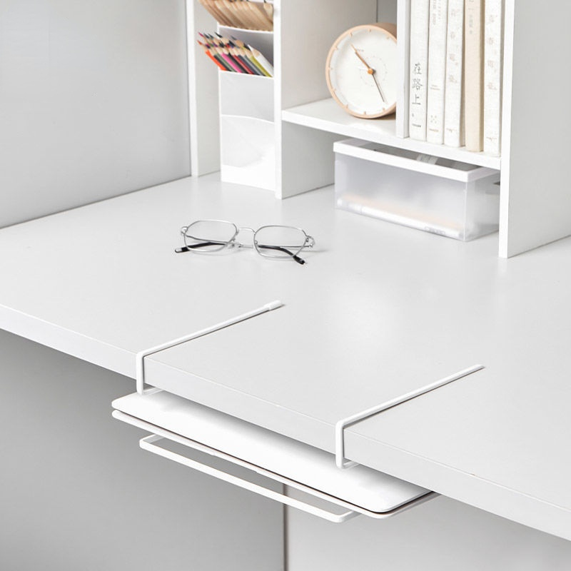 اندر شيلف معدن غير قابل للصدأ حامل للاب توب و للكتب سهل التركيب