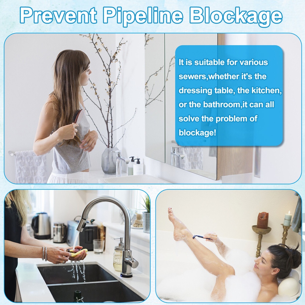 شريط شبكي لمنع انسداد البلاعات والبانيو والاحواض ذاتي اللصق وقابل للقص حسب الحاجه