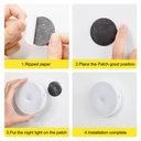 كشاف ليد بلصق بثلاث اضاءات مختلفة بلصق دبل فيس يعلق علي الحائط و في الدولايب مع وصله يو اس بي 