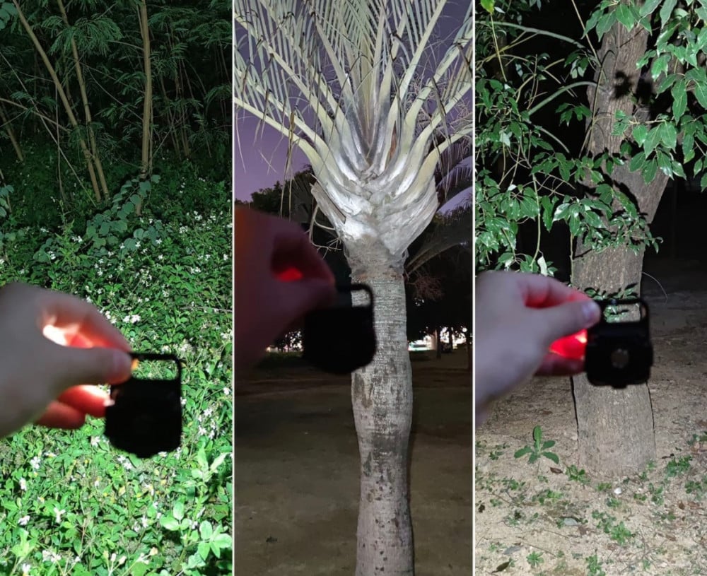 كشاف ميدالية محمول للجيب ب 3 درجات اضاءة يعمل بالشحن بيو اس بي