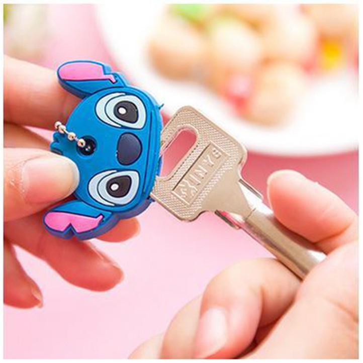 كفر مفاتيح سيليكون اشكال ديزني بدلاية لتعليقها لتجديد و تغير شكل المفاتيح