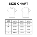 Sunnis تيشيرت اوفر سايز قطن باللون الابيض