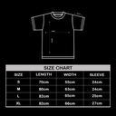 Smoked Heart Oversize T-Shirt- Black