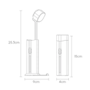 اباجورة و كشاف و شاحن محمول قابل للسحب بثلاث اضاءات مختلفة
