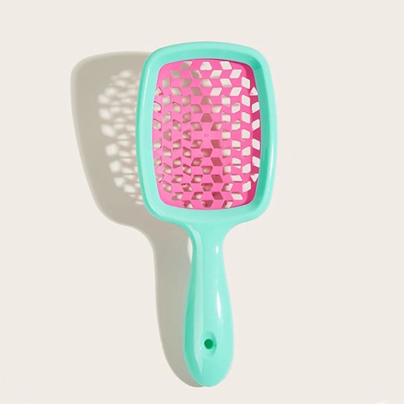 فرشة شعر مفرغة لتسريح وفك تشابك الشعر