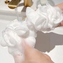 ليفة استحمام ناعمة على شكل مجسم قوس قزح