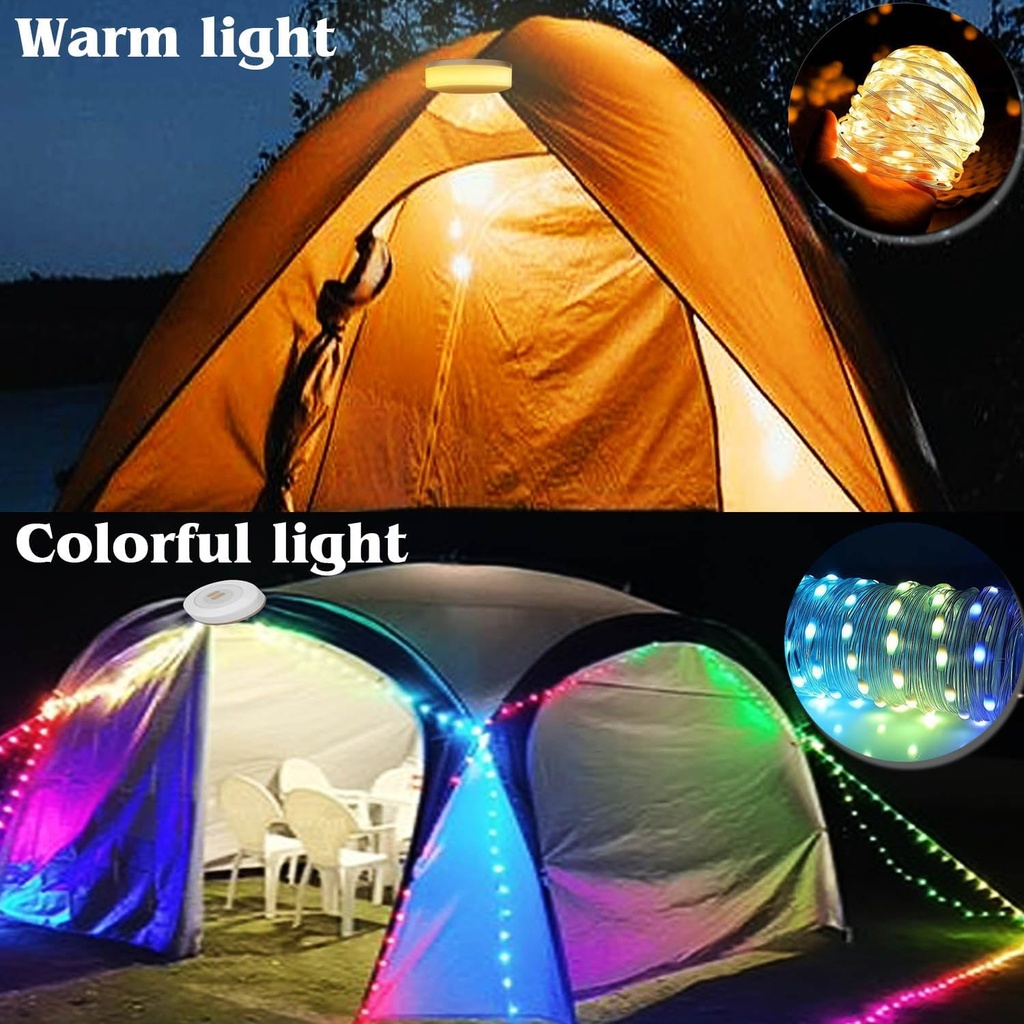 USB كشاف ليد 2*1 بسلسة اضاءة قابلة للسحب مع 8 اضاءات مختلفة