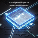 منفاخ لإطارات السيارات والدراجات النارية بعداد ديجيتال بضوء ليد قابل للشحن