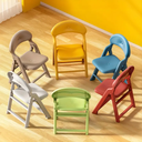 بمسند ظهر قابل للطي PP بلاستيك كرسي أطفال