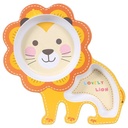 طقم طعام للاطفال 5 قطع شكل اسد