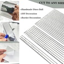 ورق حائط زجاجي ذاتي اللصق لتزيين الحوائط بديل الدهانات