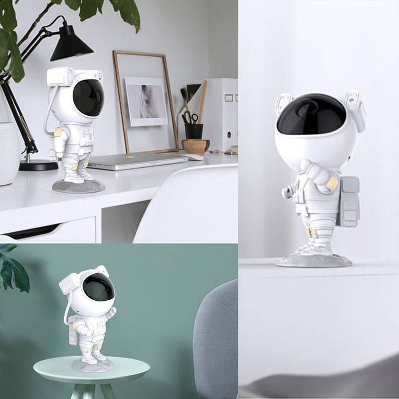 جلاكسي بروجيكتور شكل رجل فضاء ب 8 الوان مختلفة للفضاء مع ريموت