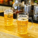 كوب بلاستيك دبل 450 ملي لشرب المياة والعصائرالمثلجة