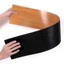 بديل الباركية اللاصق مقاس 7.5 * 45 سم لتجديد ديكور المنزل باللون الخشبي