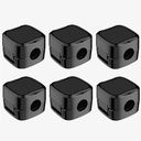 مشبك مغناطيسي لاصق لتنظيم الاسلاك والكابلات 6 قطع