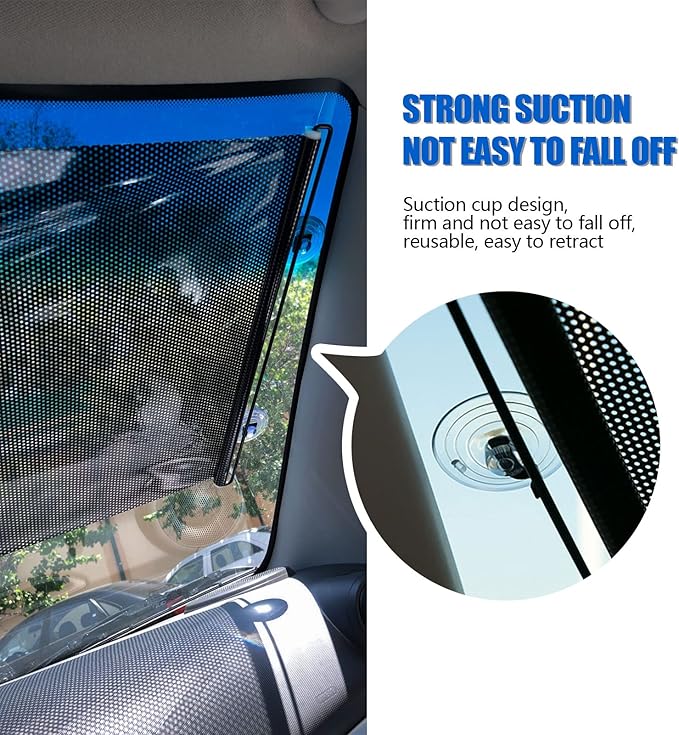 شماسة زجاج أمامي للسيارة لحجب حرارة الشمس والحفاظ من تشققات التابلوه