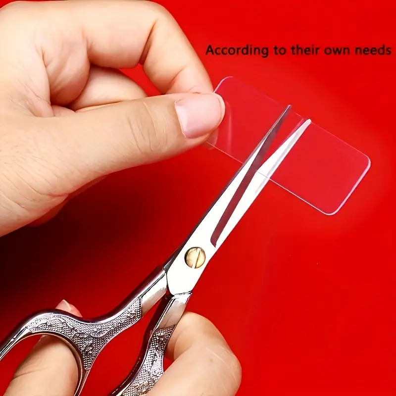 علبة دبل فيس مزدوج شفاف 60 قطعة لتثبيت الاغراض بدون حفر او تخريم