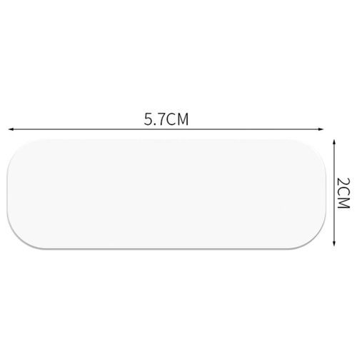 علبة دبل فيس مزدوج شفاف 60 قطعة لتثبيت الاغراض بدون حفر او تخريم