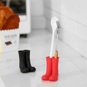 حامل سيليكون للاقلام و الموبيل و لفرش الأسنان على شكل حذاء المطر