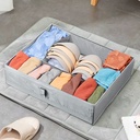 منظم ملابس ووتربروف 7 خانات للدواليب والادراج قابل للطي