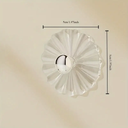 طقم هوك  3 قطع شفاف بلزق دبل فيس لتعليق الاكسسورات والملابس