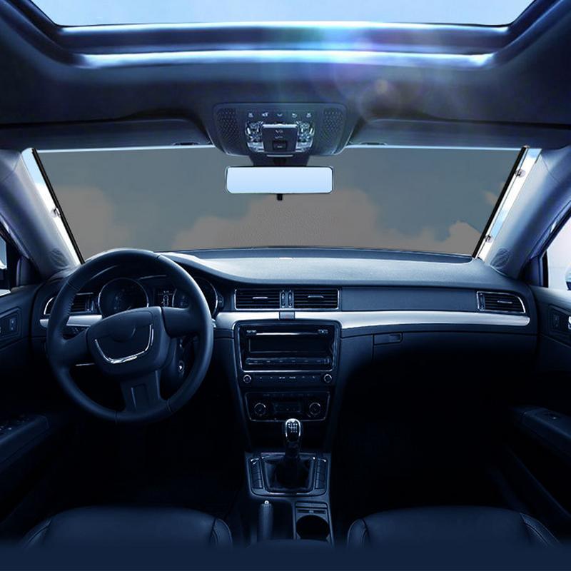 شماسة فامية للزجاج الأمامي للسيارة لحجب حرارة الشمس والحفاظ علي التابلوه من التشققات قابلة للسحب