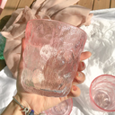 كوباية زجاج كريستال جليدي مموج 230 مللي