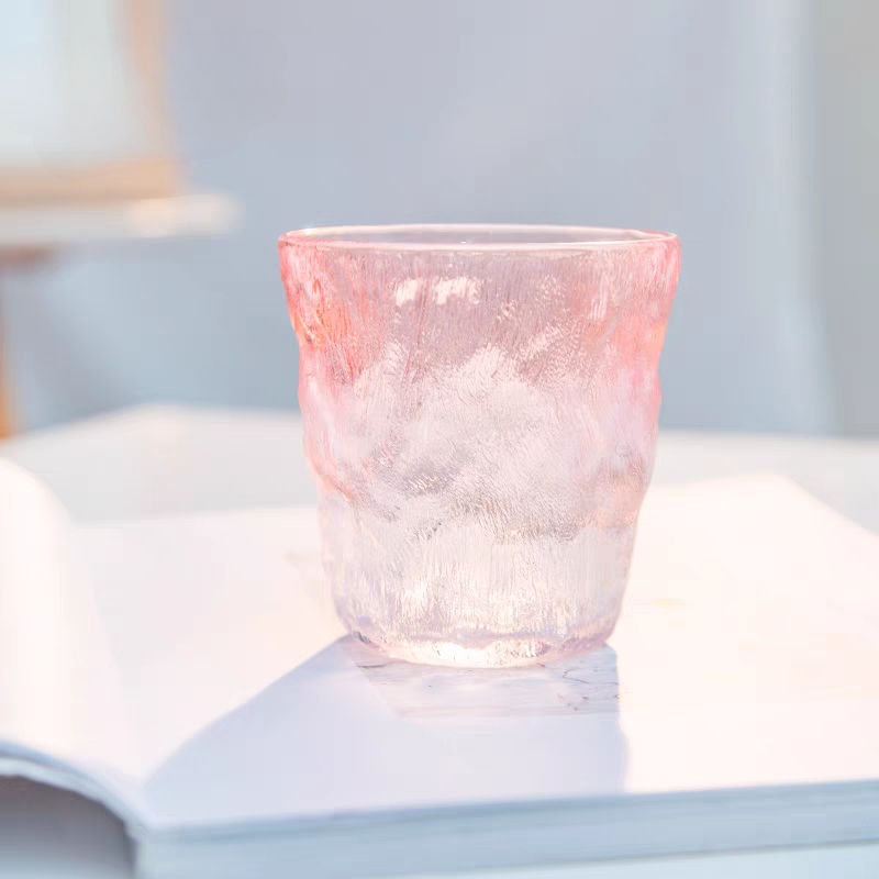 كوباية زجاج كريستال جليدي مموج 230 مللي