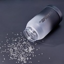 زجاج مياة 1500 ملي بشاليموه مناسبة للجيم والجامعات بيد لسهولة الحمل