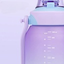 زجاجة رياضية  بيد مع شاليموه للجيم والخروجات 2000 مللي