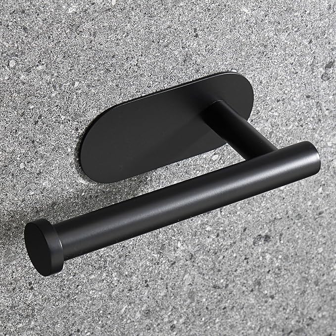 حامل معدني ذاتي اللصق لمناديل وفوط الحمام