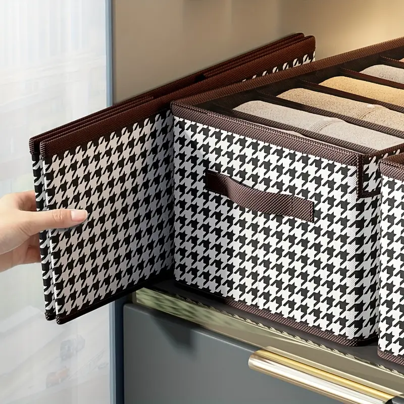 منظم متعدد الاستخدامات للملابس والالعاب بتصميم زجزاج