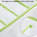 منظم وحامل ملابس قابل للطي 9 مقسم خانات