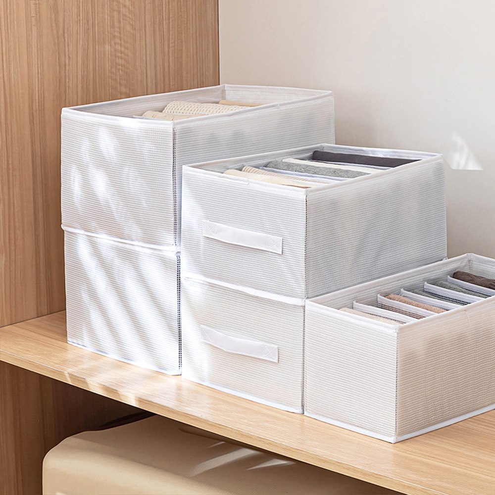 منظم ملابس 9 خانات لحمل الملابس الداخلية والتيشسرتات والقمصان