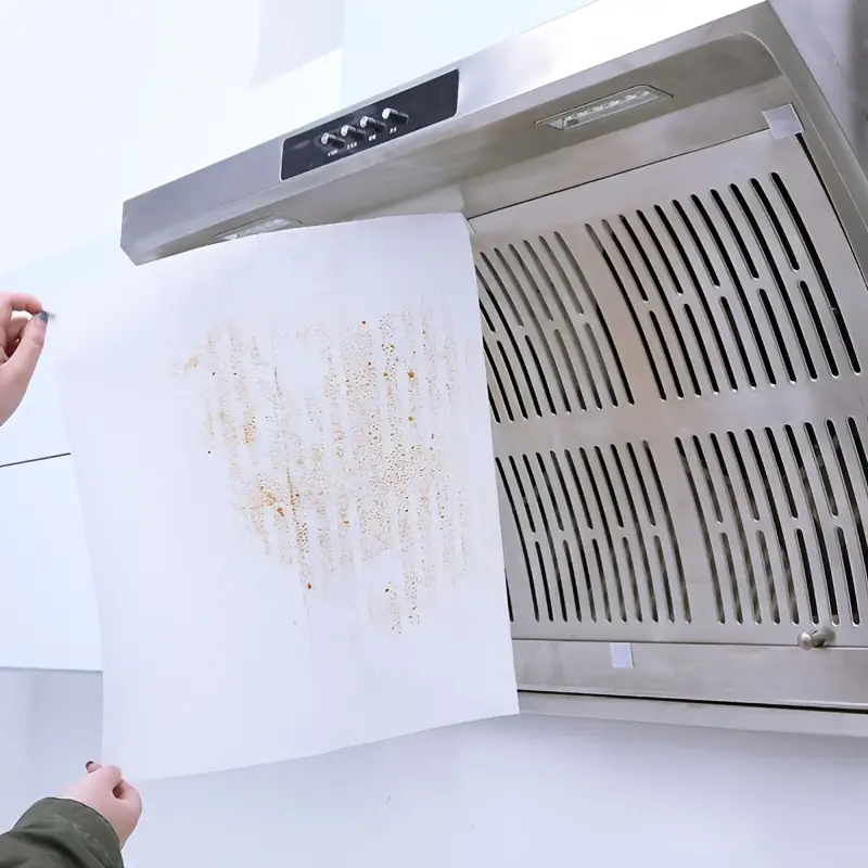 فلتر رول لشفاط المطبخ مقاوم للزيوت قابل للقص حسب الاحتياج _ مقاس 10 متر