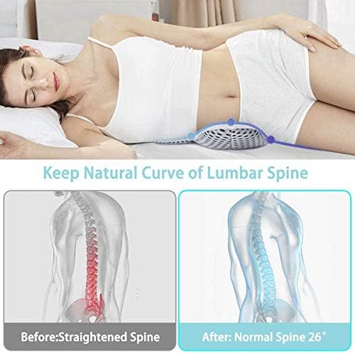 مخدة فايبر لدعم وتصحيح أسفل الضهر والمساعدة علي الاسترخاء اثناء النوم