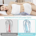 مخدة فايبر لدعم وتصحيح أسفل الضهر والمساعدة علي الاسترخاء اثناء النوم