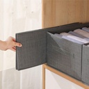 منظم ملابس وتربروف مقسم  4 خانات قابل للطي بيد لسهولة الحمل