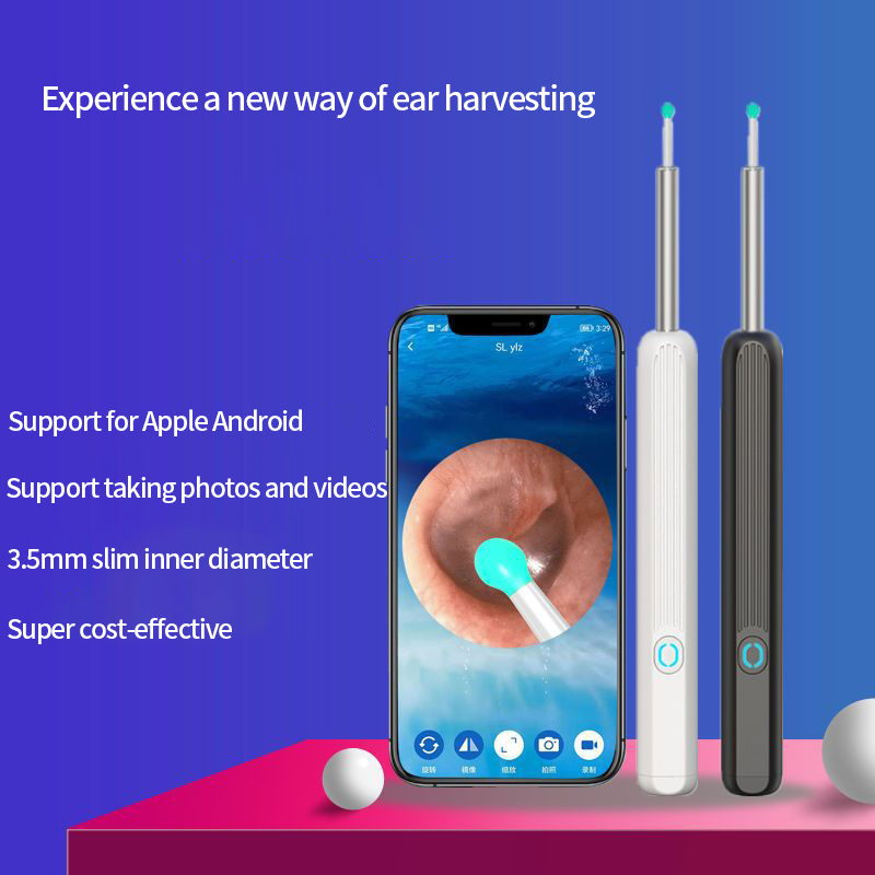 جهاز إزالة الشمع و الأوساخ من الأذن الذكي و المتطور المزود بكاميرا