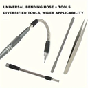 صندوق رؤوس مفكات متنوعة مضغوط غير قابل للميل  للورش واعمال الصيانة – 128 قطعة