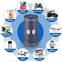 صندوق رؤوس مفكات متنوعة مضغوط غير قابل للميل  للورش واعمال الصيانة – 128 قطعة