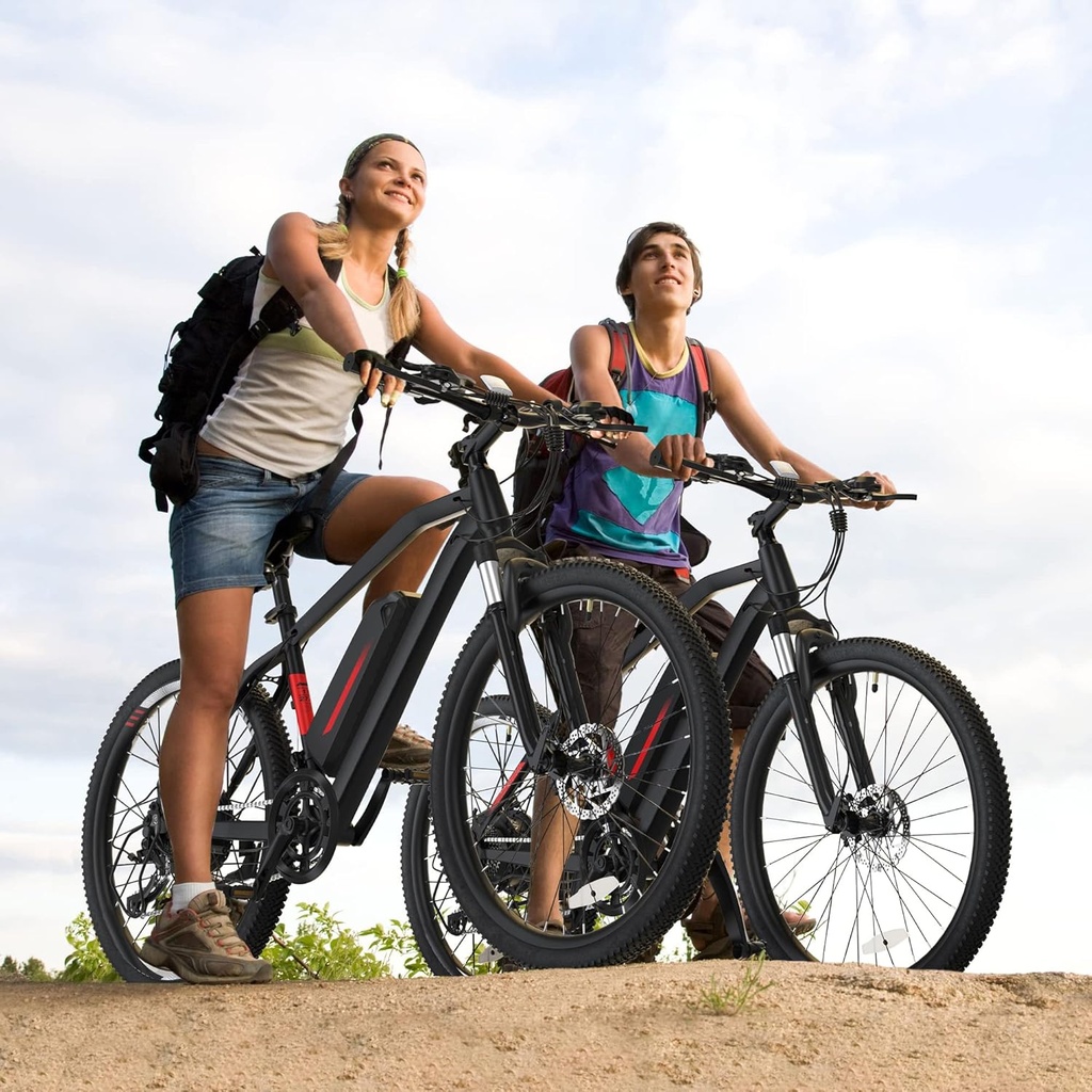 دراجة كهربائية جبلية بمحرك قوي وسرعة فائقة لمحبي المغامرات – بقوة 350 واط