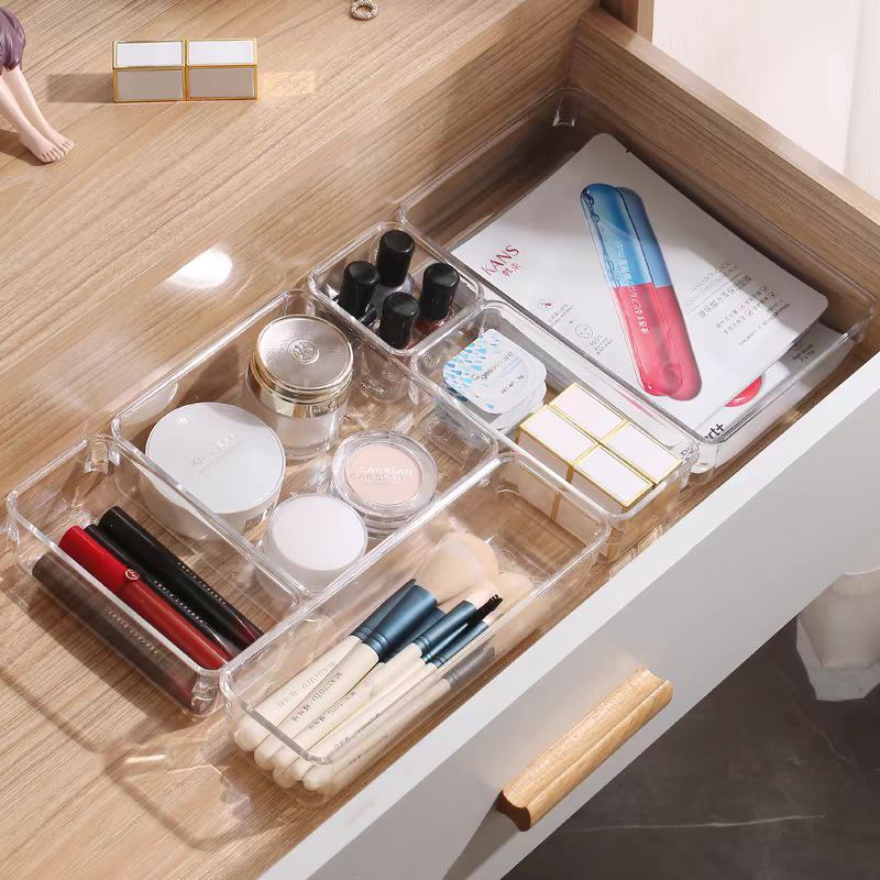 مجموعة منظمات اكليريك 7 قطع بمقاسات مختلفة لتنظيم وترتيب الأدارج