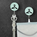 طقم هوك 3 قطع شكل شماعة لتعليق الملابس